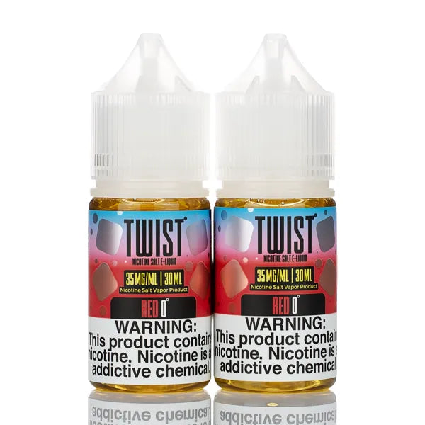 Twist Salt E-Liquid - Red 0°- 60ml - Black Coral